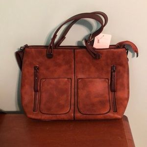 NWT vegan leather purse